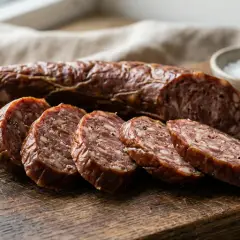 Desa, kūpināta, cūkgaļas un liellopa