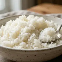Rīsi, baltie, vārīti