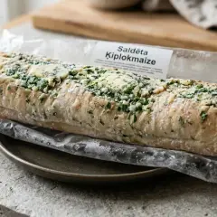 Ķiplokmaize, saldēta