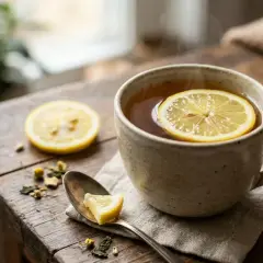 Tēja, citronu, gatavā, diētiskā